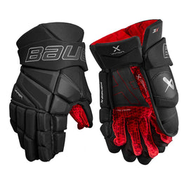 Bauer Vapor 3X Senior Hockey Gloves - Black