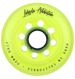 Labeda Addiction XXX Grip Wheels - Yellow (Pack of 4)
