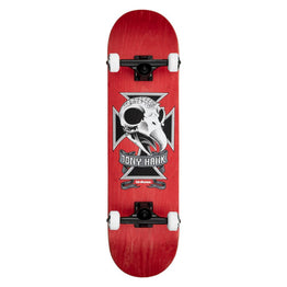 Birdhouse Stage 3 Hawk Skull 2 Red Complete Skateboard