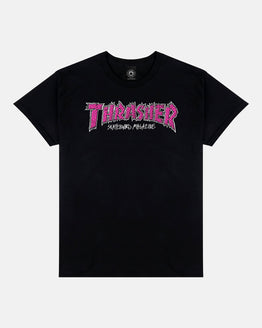 Thrasher Brick T-Shirt - Black