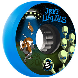 Eulogy Jeff Dalnas Alien Blue Pro 58mm Aggressive Wheels