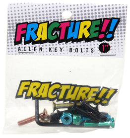 Fracture 1" Allen Key Truck Hardware - Coloured