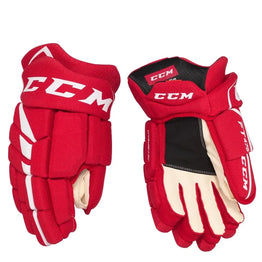 CCM FT 475 Gloves - Senior Red