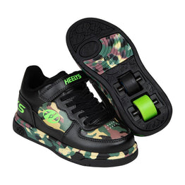 Heelys Reserve X2 Shoes - Black/Camo/Green