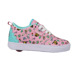 Heelys X Minecraft Pro 20 MMC Shoes - Light Pink / Blue Lagoon