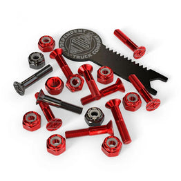 Indy Phillips Bolts w/Tool 1 Inch - Red Black