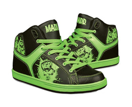 Madd Gear Pro MGP Shred High Top Shoes - Green & Black