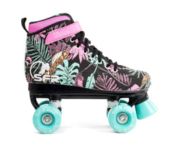 SFR Vision II Canvas Kids Quad Roller Skates - Floral - B Stock