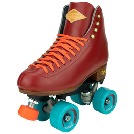 Riedell Crew Roller Skates - Crimson Red