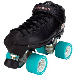 Riedell R3 Derby Roller Skates - Black/Blue