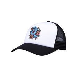 Santa Cruz Screaming Flash Meshback Cap - Black/White