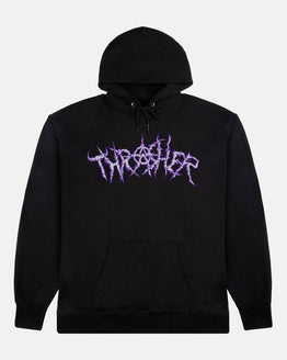 Thrasher "Thorns" Hoody - Black