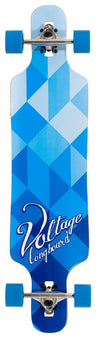 Voltage DT Longboard - Blue/White