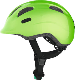 ABUS Smiley 2.0 Kids  Adjustable Helmet - Sparkling Green 45-50cm (B stock)