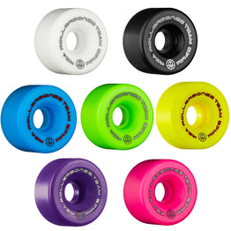 Rollerbones Team Logo Wheels 8 Pack - 57mm