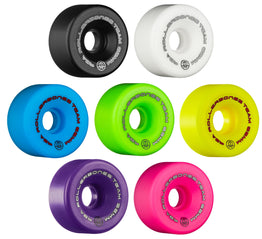 Rollerbones Team Logo Wheels 8 Pack - 62mm
