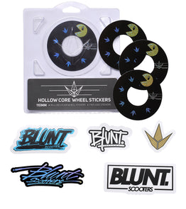 Blunt Envy 110mm Replacement Wheel Graphics - Pacman