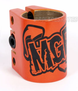 Madd MGP Scooter Triple Collar Clamp - Orange