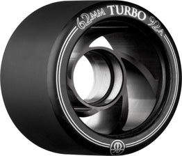 Rollerbones Turbo Aluminium Quad Wheels 62mm/92A - Pack of 8