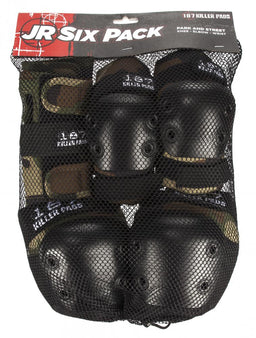187 Killer Pads JR. Six Pack Set - Camo