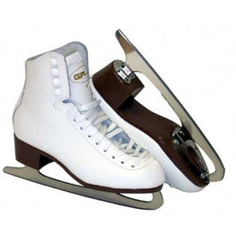 Graf 500 Senior Figure Skates - White