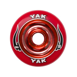 Yak Scat Red Metal Core 100mm  Scooter Wheel