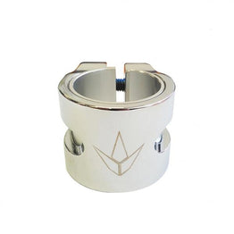 Blunt 2 Bolt Twin Slit Scooter Clamp Chrome