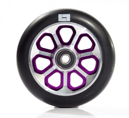 Logic Pro Series Spur Wheels 110mm - Black Purple