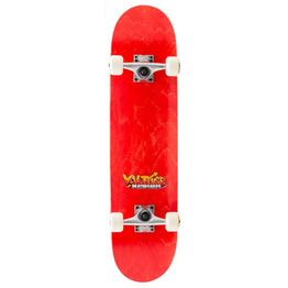 Voltage Graffiti Logo Complete Skateboard - Red