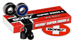 Bones Super Swiss 6 Bearings - Pack of 8