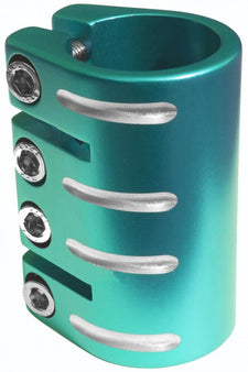 Blazer Quad Clamp With Shim - Turquoise