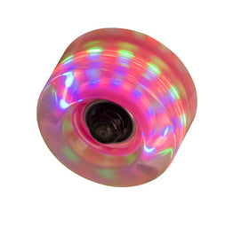 Flashing Light Up Roller Skate Wheels - Pack of 4