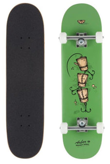 Arbor Whiskey Upcycle Skateboard 8" - Green
