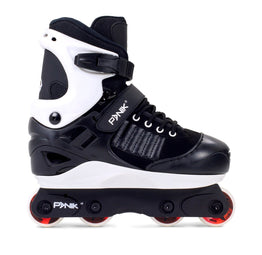 Anarchy Panik 3 Aggresive Inline Skates UK 2-5 / EU 34-38 Black/White
