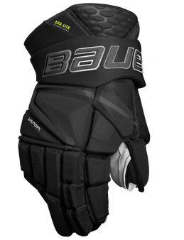 Bauer Vapor Hyperlite Gloves - Senior - Black