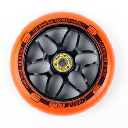 Eagle Supply Standard X6 Core 120mm Scooter Wheel - Black/Orange