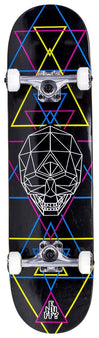Enuff Geo Skull Complete Skateboard - CMYK