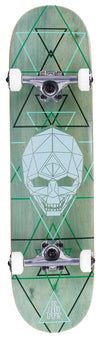 Enuff Geo Skull Complete Skateboard - Green