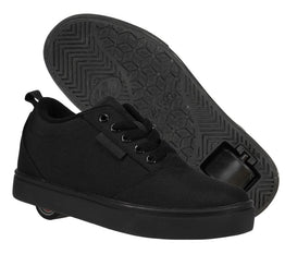 Heelys Pro 20 Shoes - Triple Black Canvas