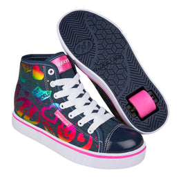 Heelys Veloz Shoes - Denim/Rainbow/Denim