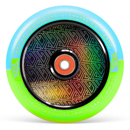 Madd MFX Corrupt 120mm Scooter Wheels - Blue / Lime