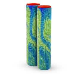 MFX Viral 180MM Grind Grips - Blue/Lime