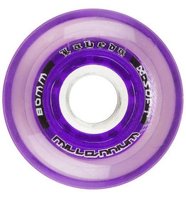 Labeda Gripper Millenium 74A X-Soft Clear / Purple Wheel (Pack of 4)