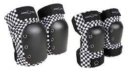 Pro-Tec Knee & Elbow Protective Set - Checkered