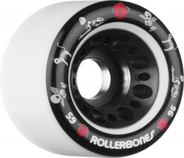 Rollerbones Pet Day of The Dead Quad Wheels White (Pack of 4) 59mm/96A