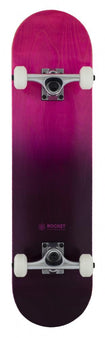 Rocket Double Dipped Complete Skateboard 7.75" - Purple / Pink