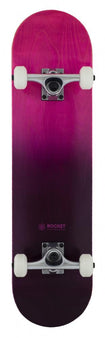 Rocket Double Dipped Complete Skateboard 7.75" - Purple / Pink