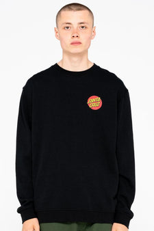 Santa Cruz Crew Classic Dot Jumper - Black