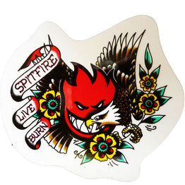 SPITFIRE "TATTOO FLASH - EAGLE" SKATEBOARD STICKER 13CM