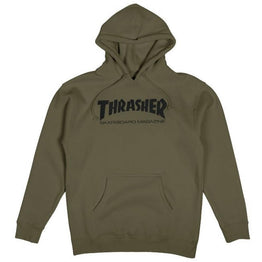 Thrasher Skate Mag Hoody - Army Green